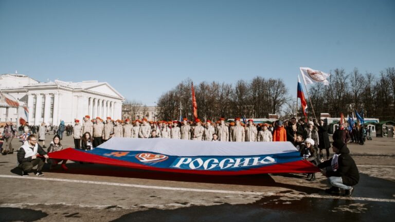 Вятский ГАТУ принял участие в мероприятиях, посвященных восьмой годовщине воссоединения Крыма с Россией