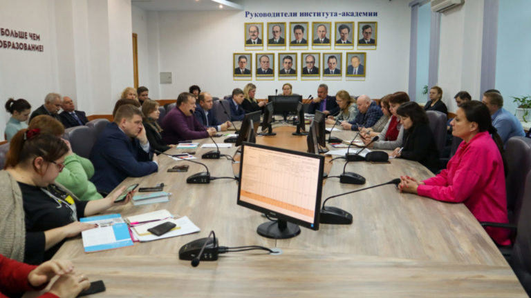 22 ноября состоялось заседание Ректората  Вятского ГАТУ