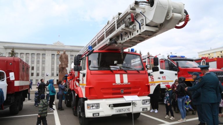 День пожарной охраны отметили в Кировской области