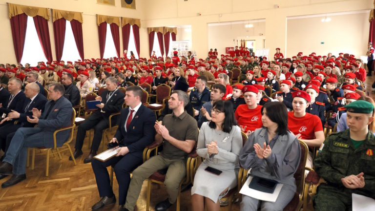 Слёт «Юнармии» в Вятском ГАТУ