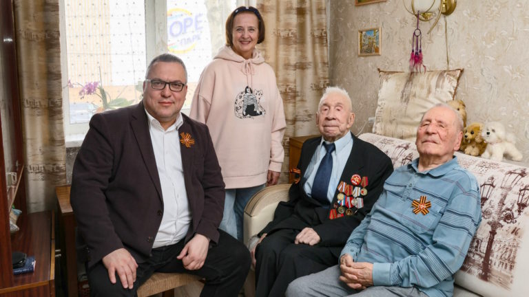 Теплая встреча с ветеранами