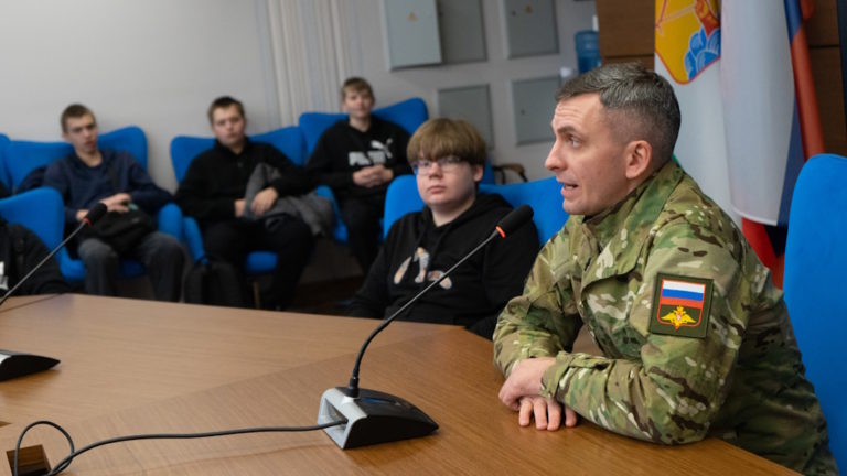 Студентам Вятского ГАТУ рассказали о войсках беспилотных систем